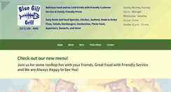 Desktop Screenshot of bluegillgrill.com